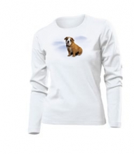 Футболка с английским бульдогом