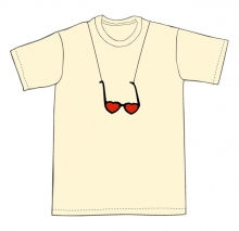 Футболка очки для влюбленных