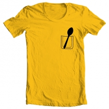 Футболка с ложкой