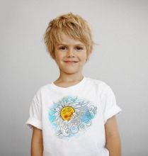 Футболка с иллюстрацией для детской футболки