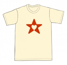 Футболка звездное сердце